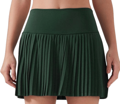 Women's Cool Feeling Pleated Tennis Mini Skirt with Shorts