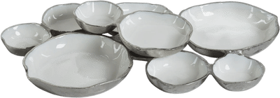 The Favorites Cluster of Nine Round Serving Bowls