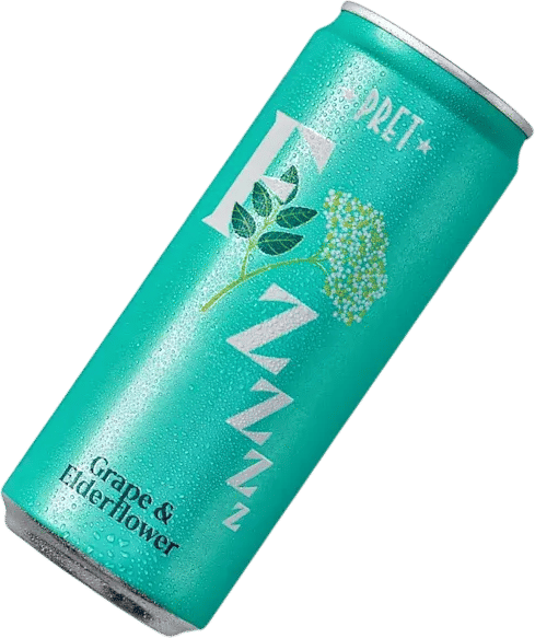 Pret A Manger Grape & Elderflower Fizz