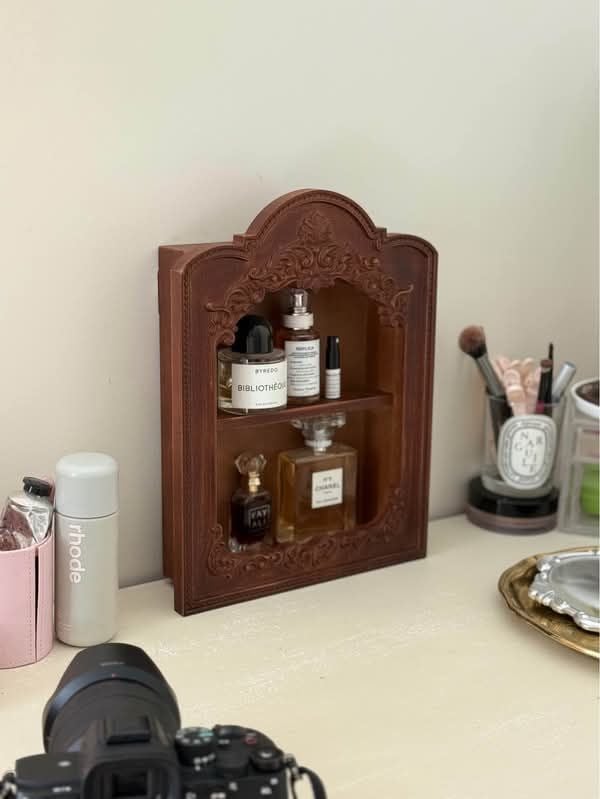 Vintage wooden shelf