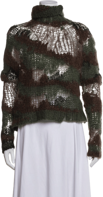 Vintage 2006 Camouflage Sweater