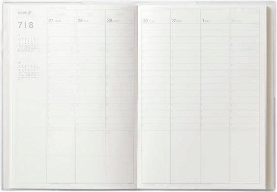 Muji Vertical Diary Weekly Planner