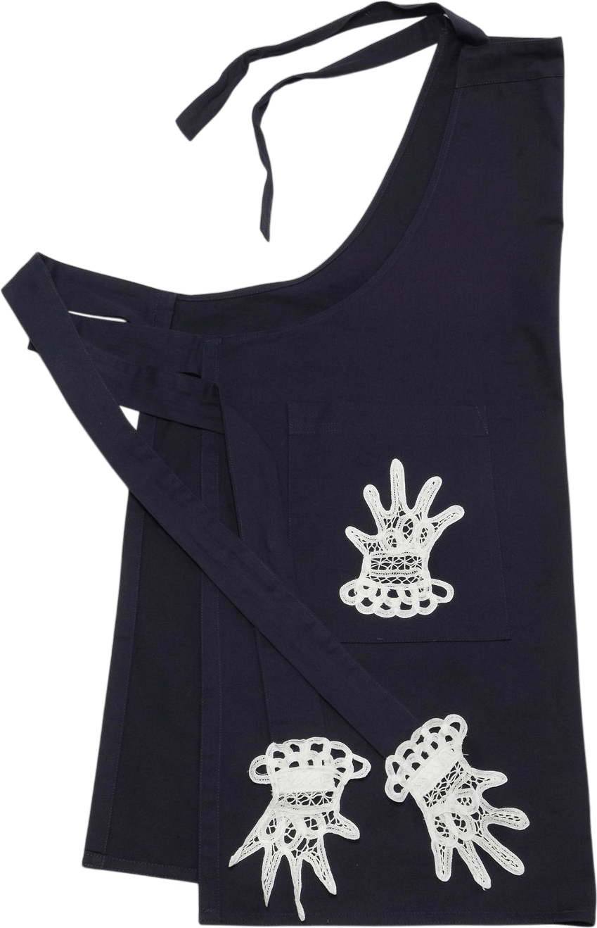 Full-Length Lace Hands Apron