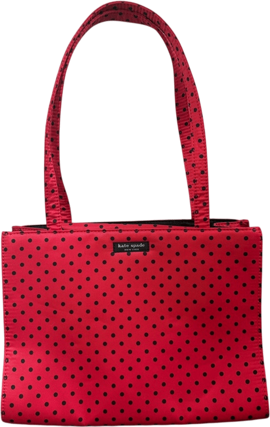 Kate Spade Sam Red Polka Dot Tote