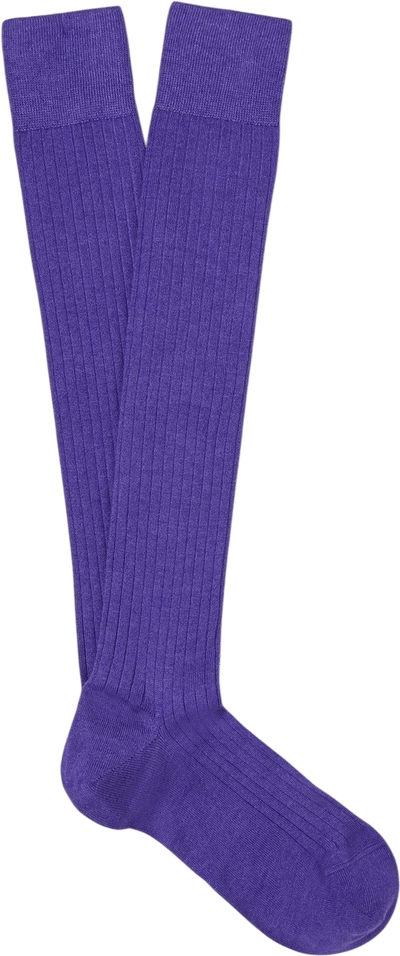 Ribbed Cashmere Socks