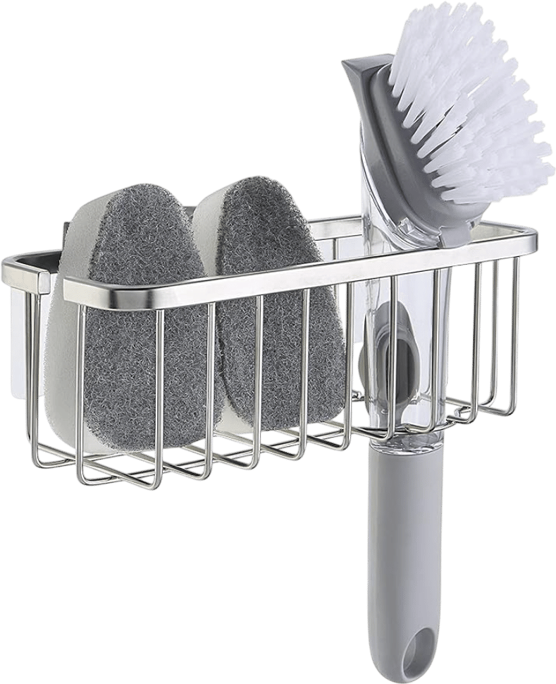 stainless steel sink sponge holder