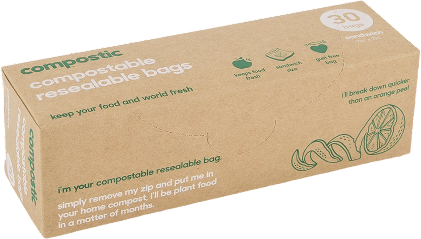 Compostic Compostable Sandwich Bags