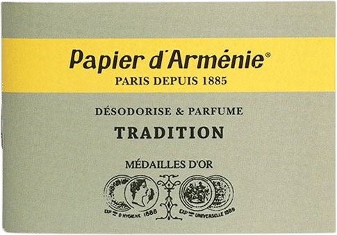 Papier D'Arménie, Tradition