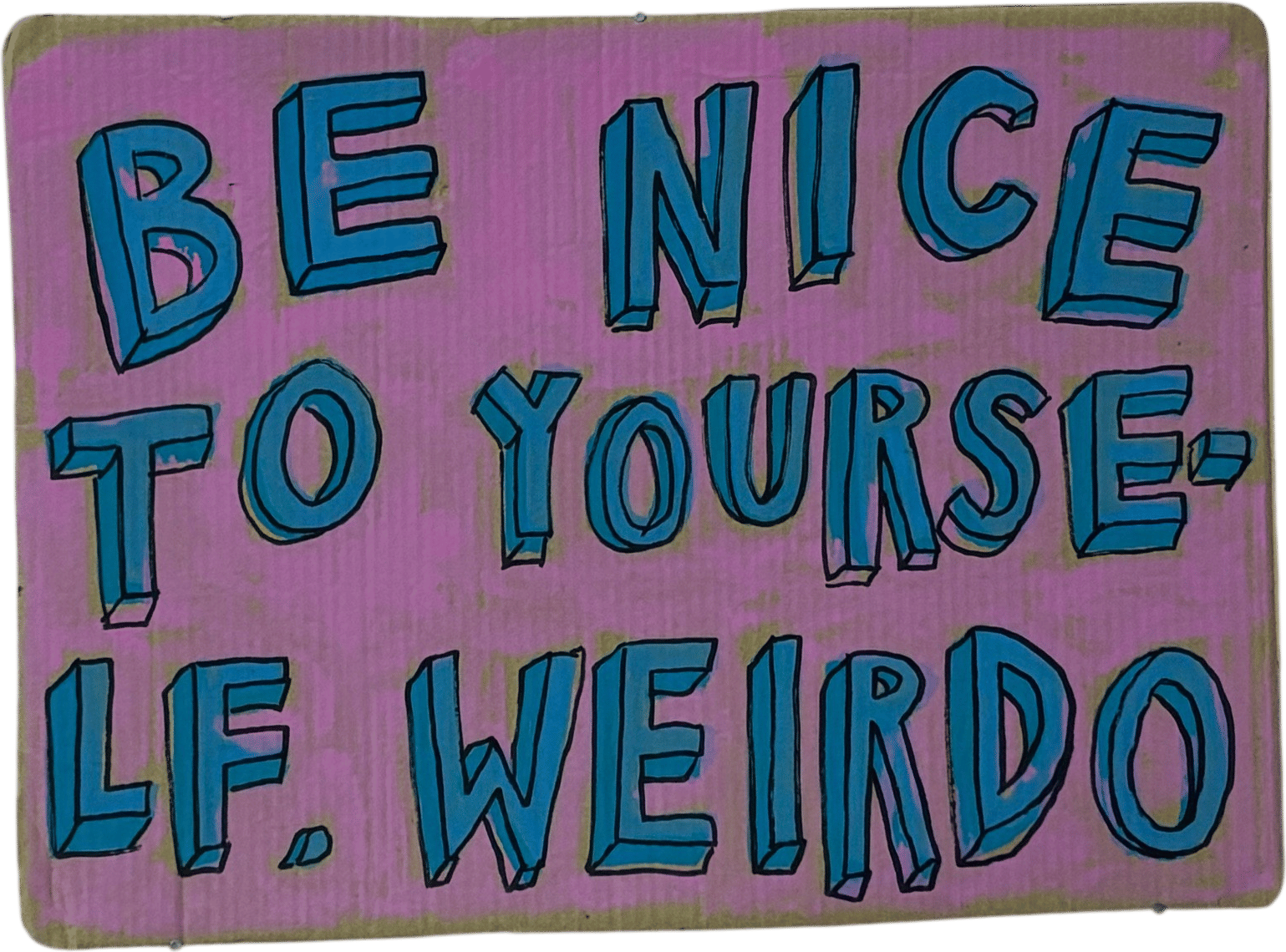 Being nice to yourself