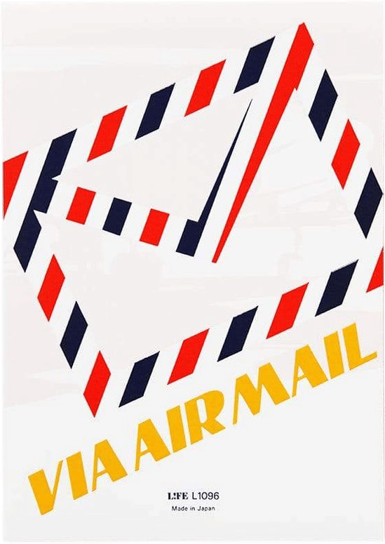 Translucent Airmail Stationery Pad | Boston General Store