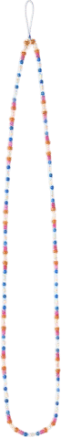 Multicolor Phone Charm Crossbody Strap