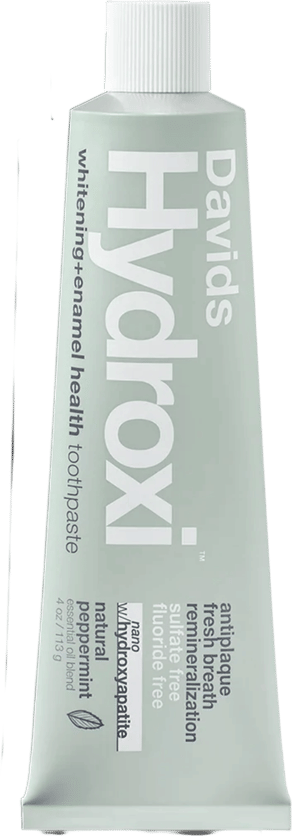 Davids Peppermint Hydroxi™ Whitening + Enamel Health Toothpaste
