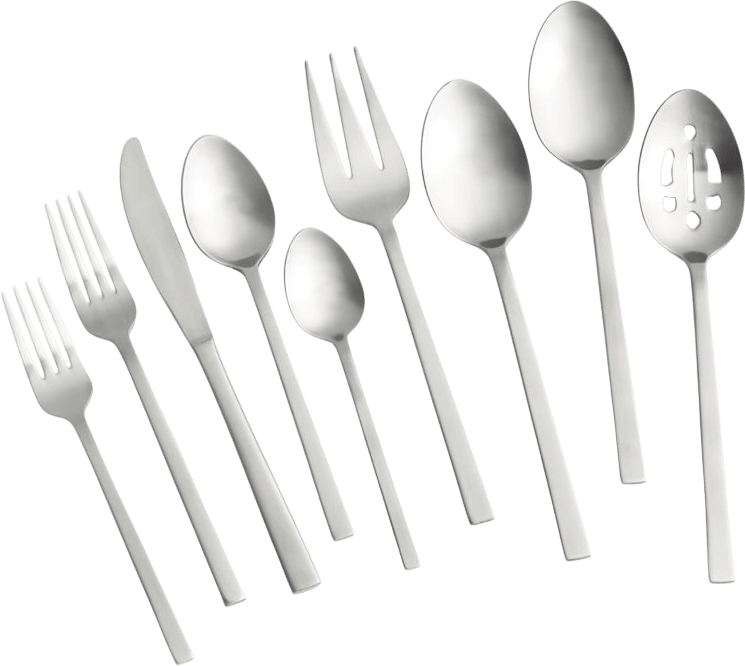 Hudson Satin 52-Piece Flatware Set