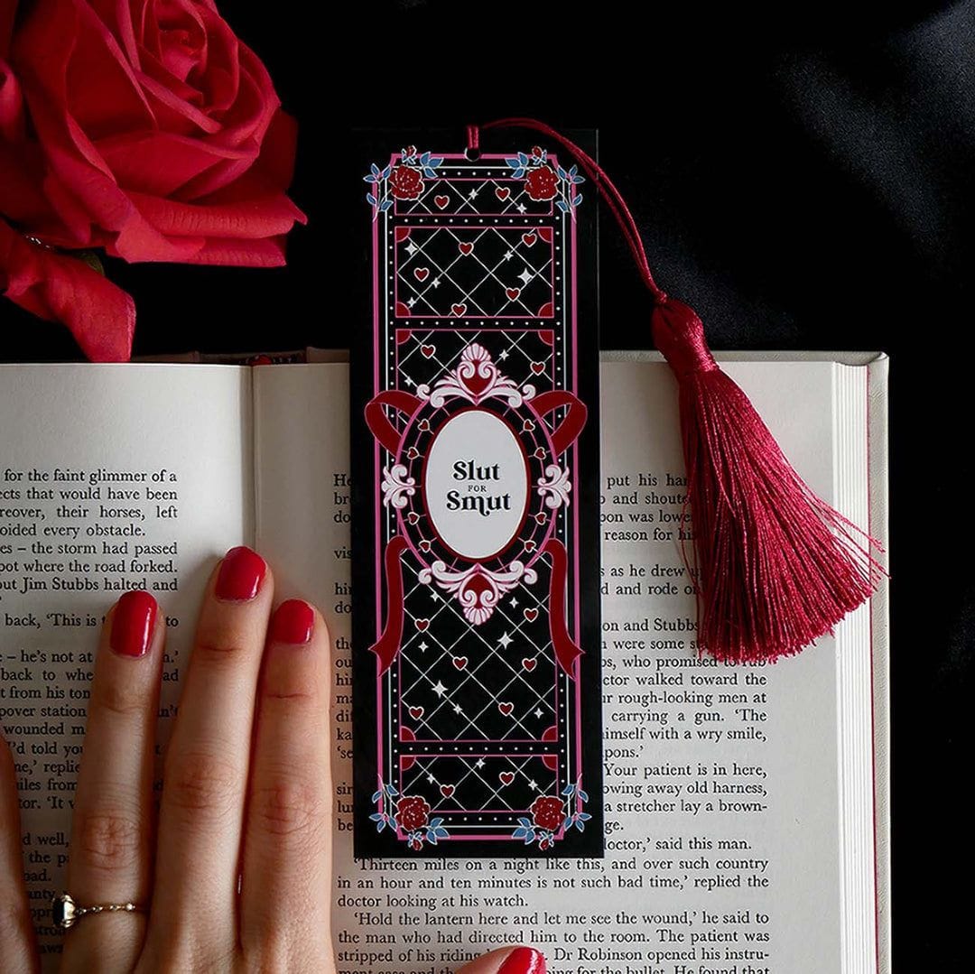 Slut for Smut Black Bookmark