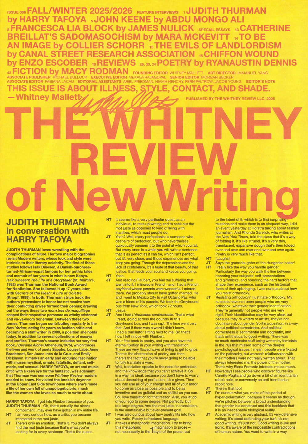 The Whitney Review