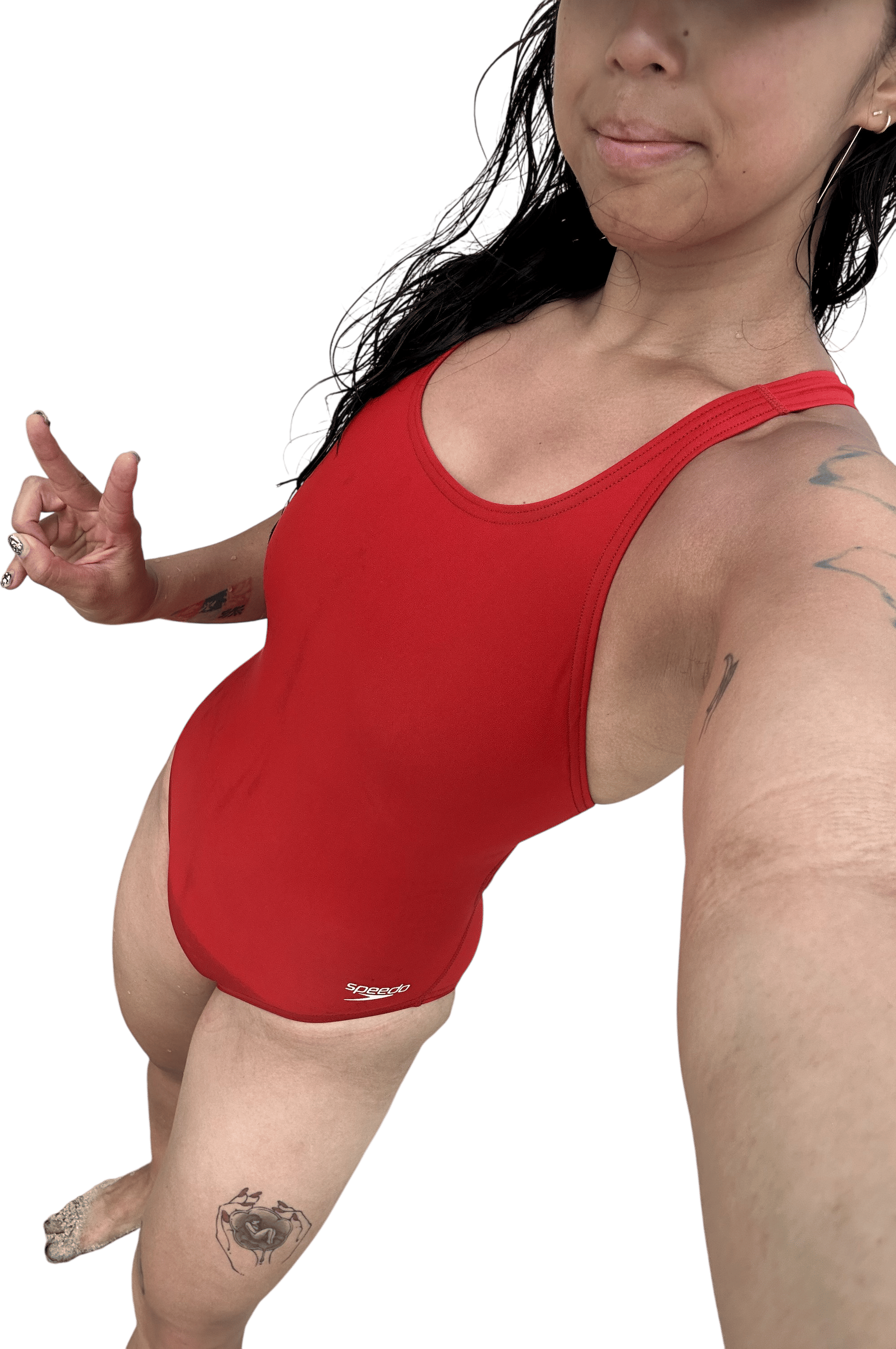 Speedo one-piece training swimsuits