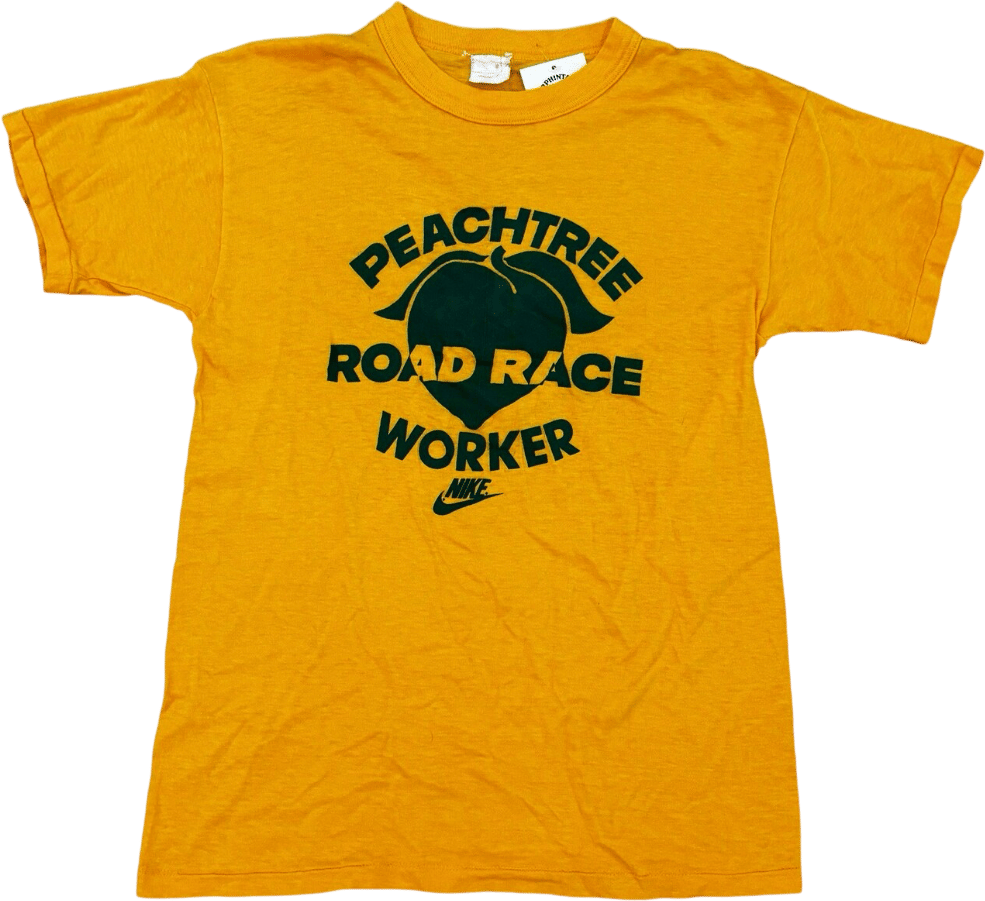 1980 Nike Atlanta Peachtree Road Race 10K Runner T-Shirt (M)