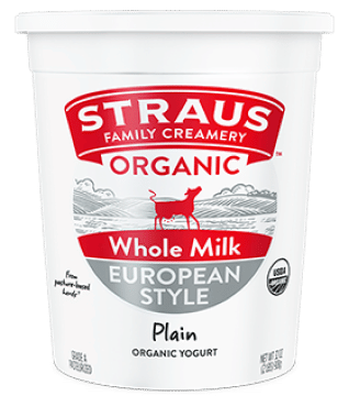 Organic European Style Plain Yogurt