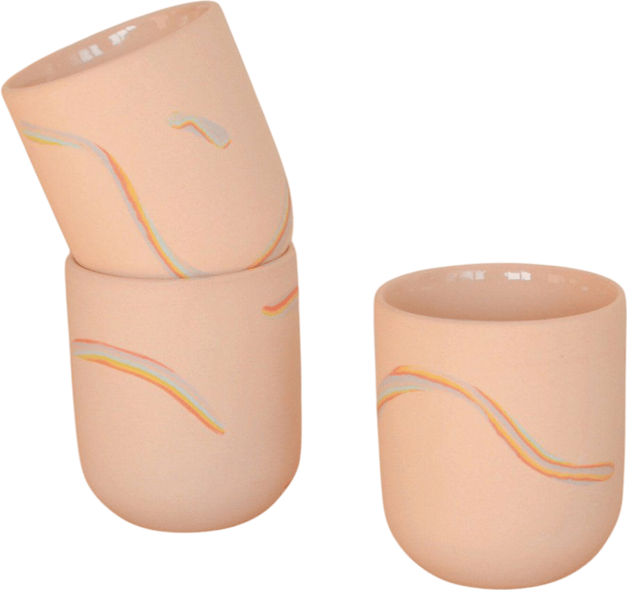 Rainbow Nerikomi Tumbler