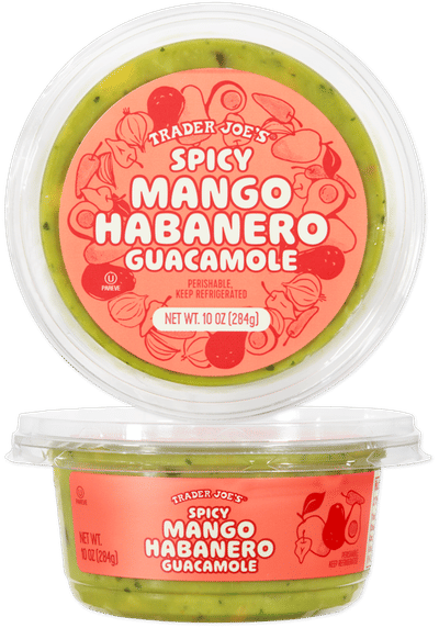 Trader Joe's Spicy Mango Habanero Guacamole