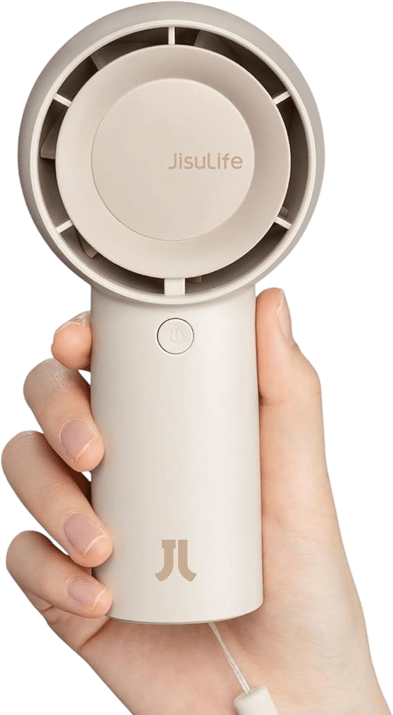 A high-powered hand-held fan for perimenopause