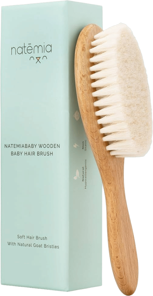 Wooden Baby Hair Brush