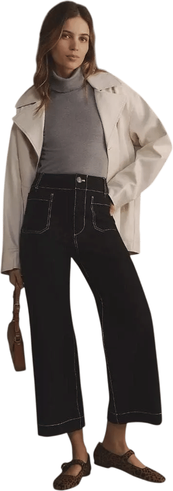 The Colette Cropped Wide-Leg Pants