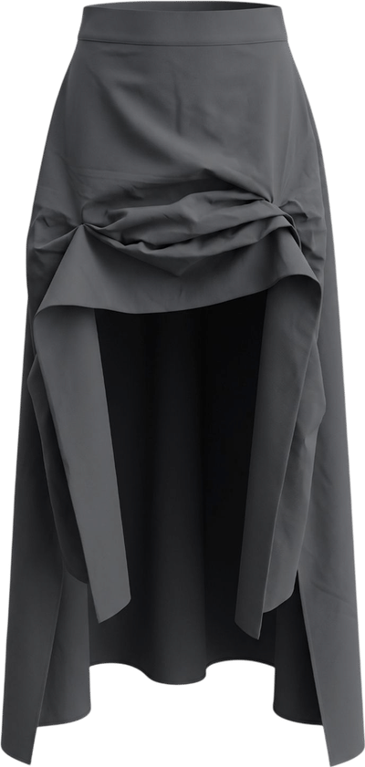Mullet Tuck Skirt