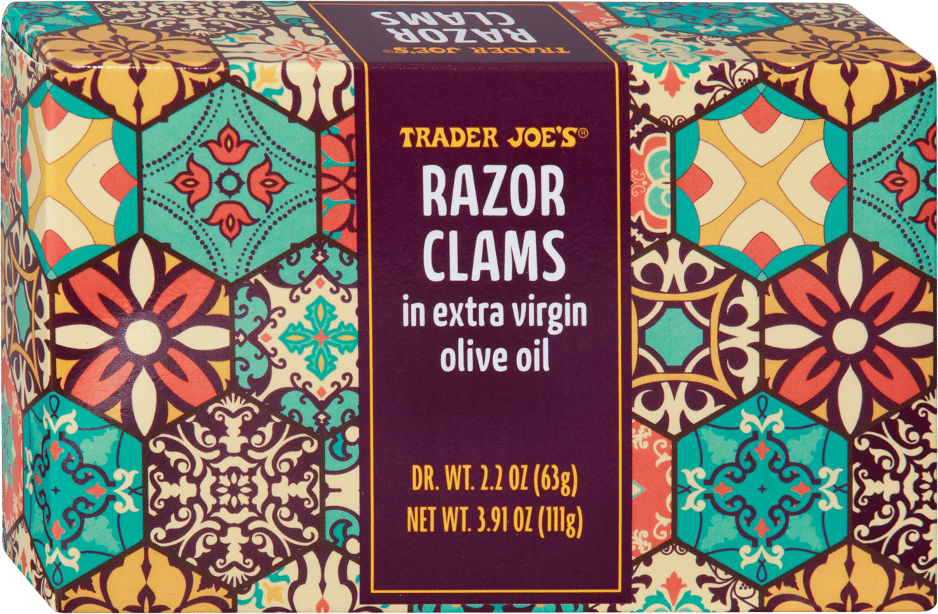 Trader Joe's Razor Clams in Olive Oil