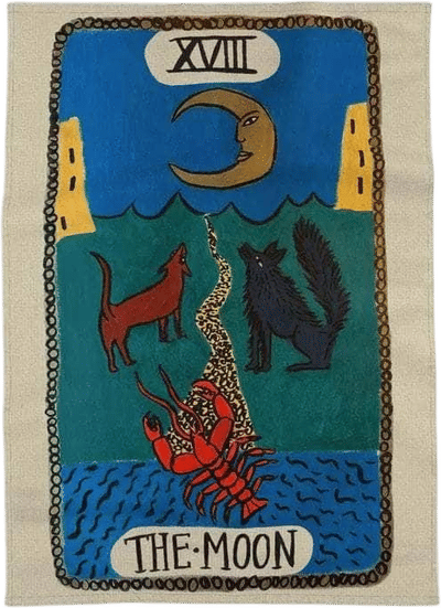 Tarot Moon Tea Towel