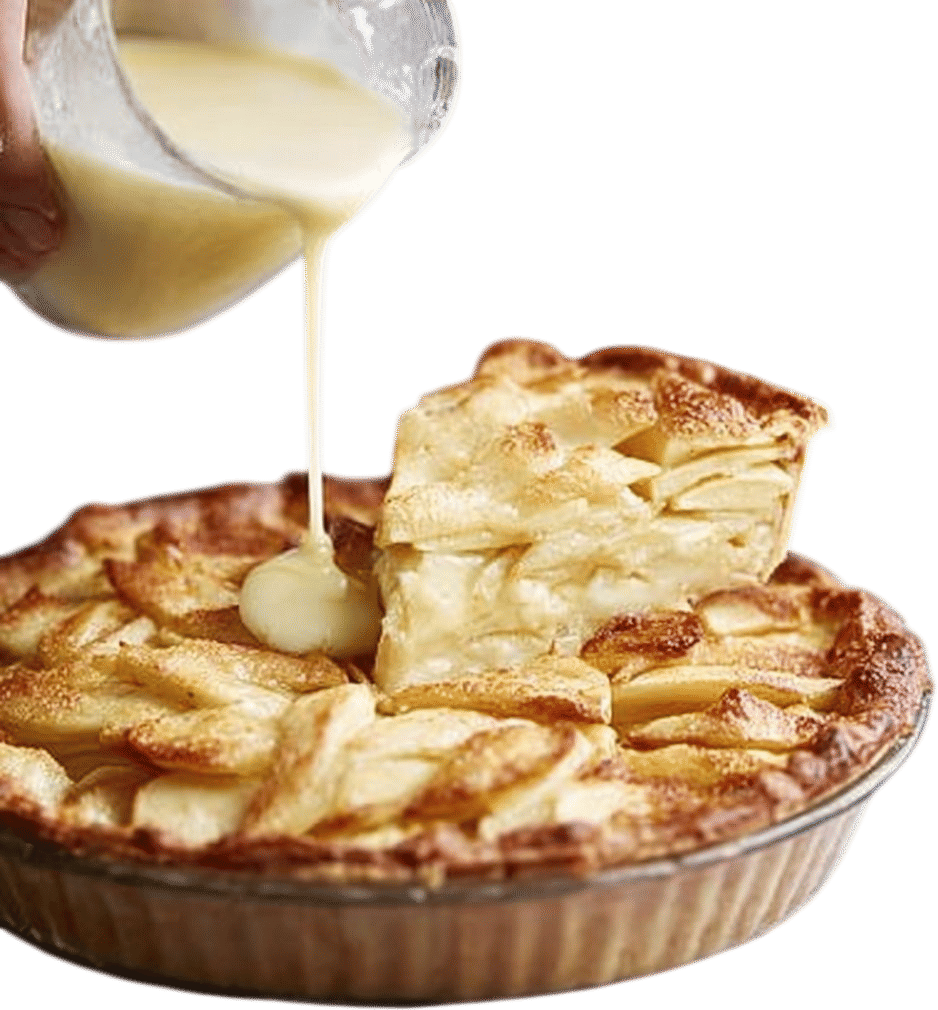 Apple Pie with Custard Recipe