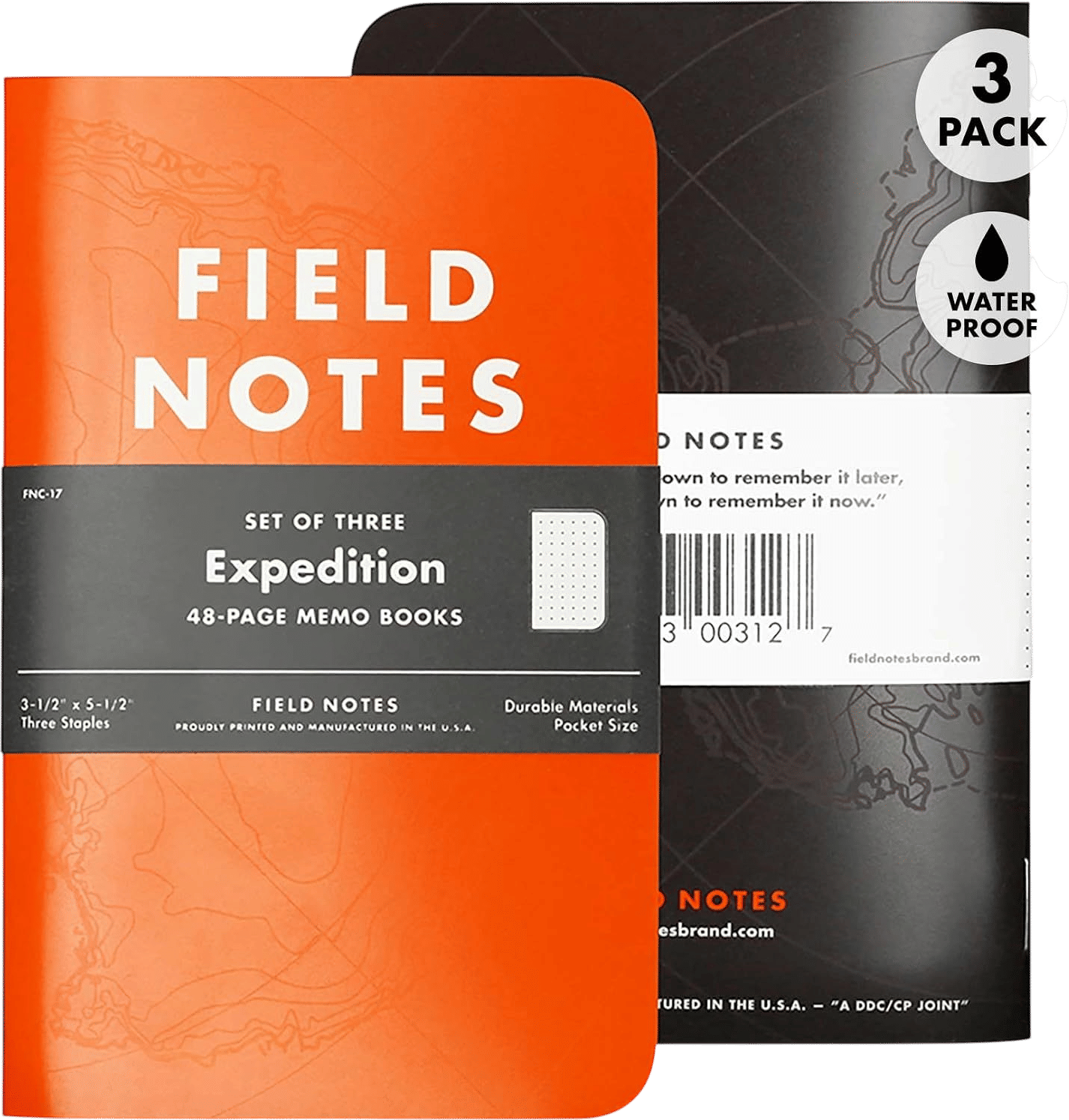 Expedition Memo Books (3-Pack)