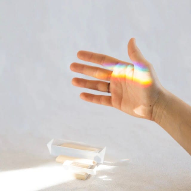 Kraul glass prism