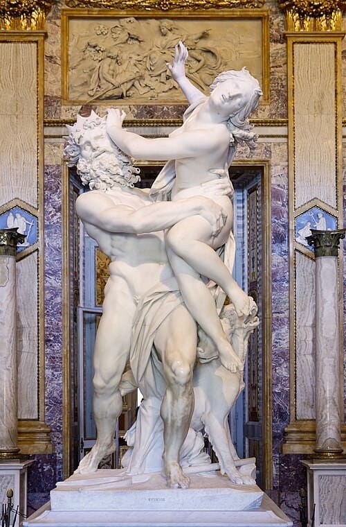 Bernini’s “Abduction of Proserpina”