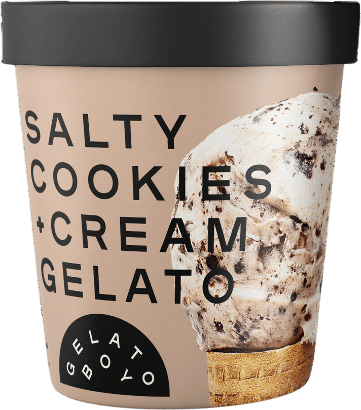 Gelato boy salty cookie
