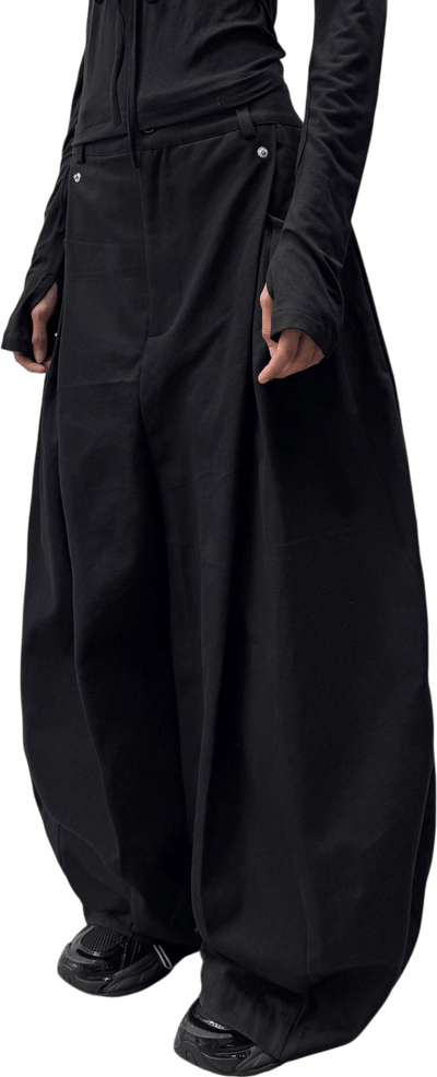 Sagittarius.A+ Multi Rivet Wide Pants