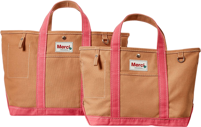 Canvas Candide Shopping Bag - Pink