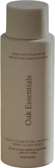Oak Essentials Daily Hydrating Mineral Body Sunscreen