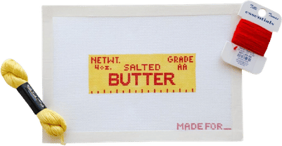 Butter Needlepoint Canvas