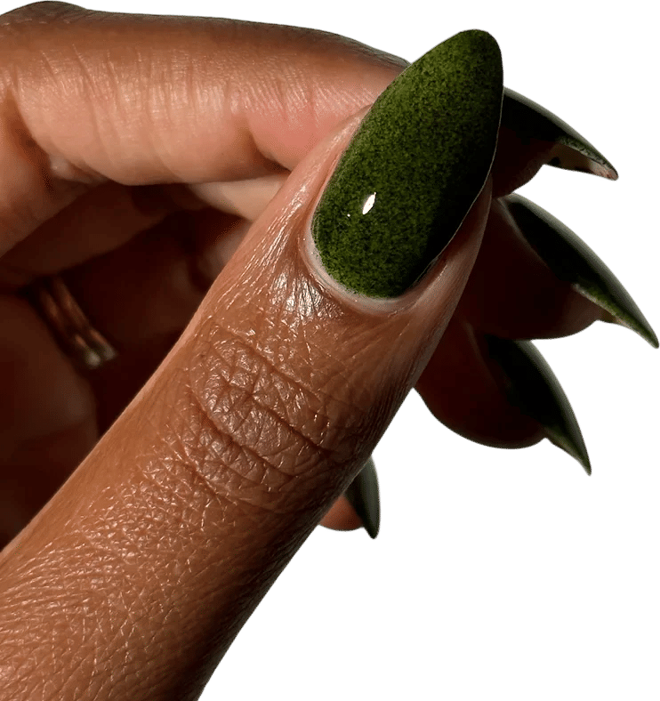 Green Spirulina Nail Polish