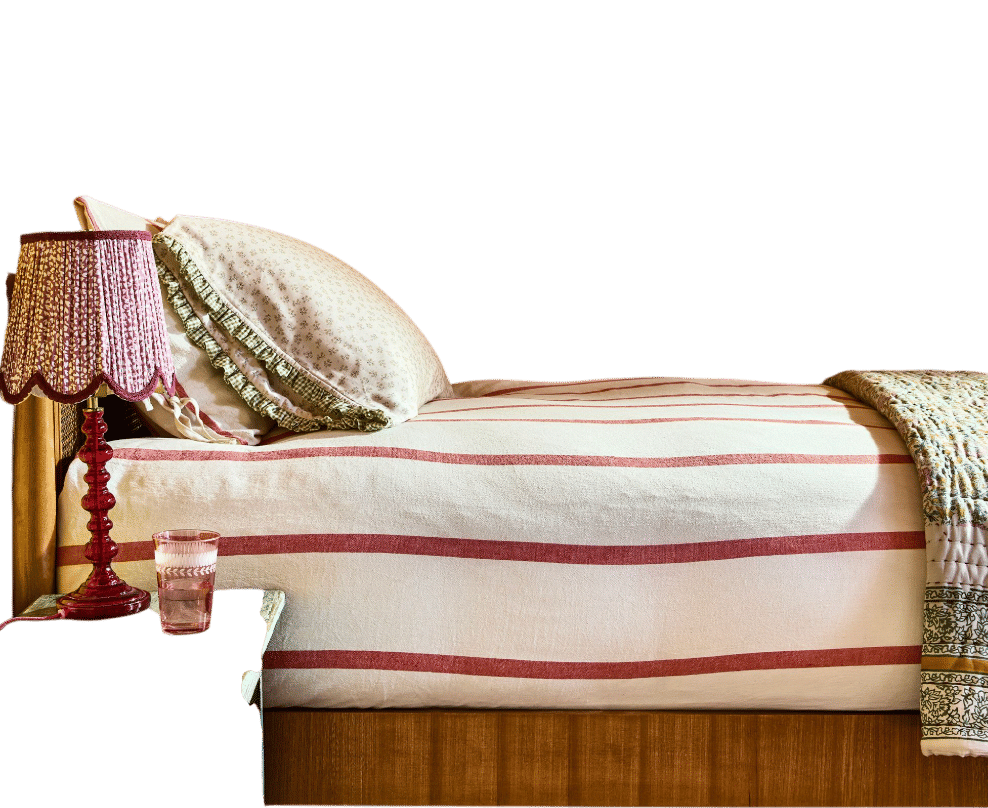 Lakeside Toile Percale Sheet Collection