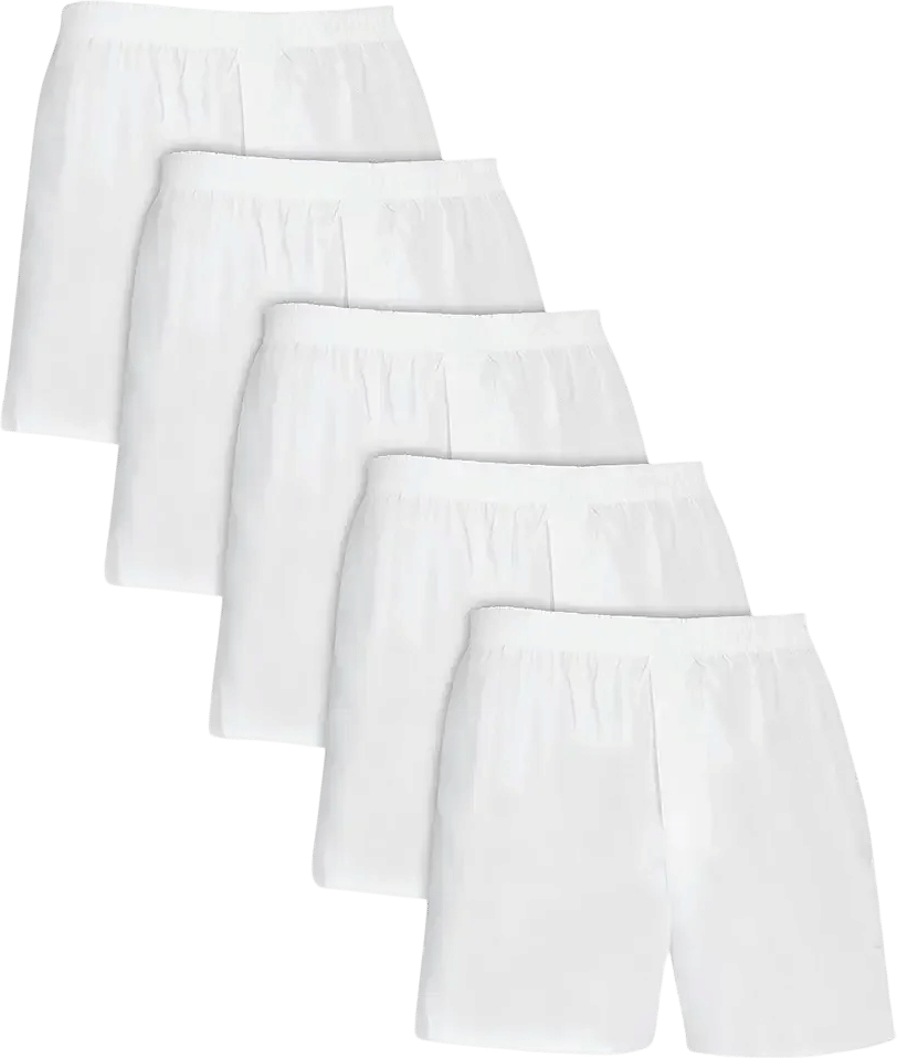 white boxers