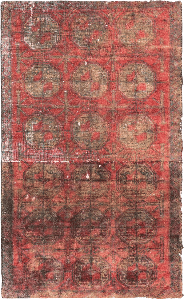 Vintage Persian Wool Rug (3x4)