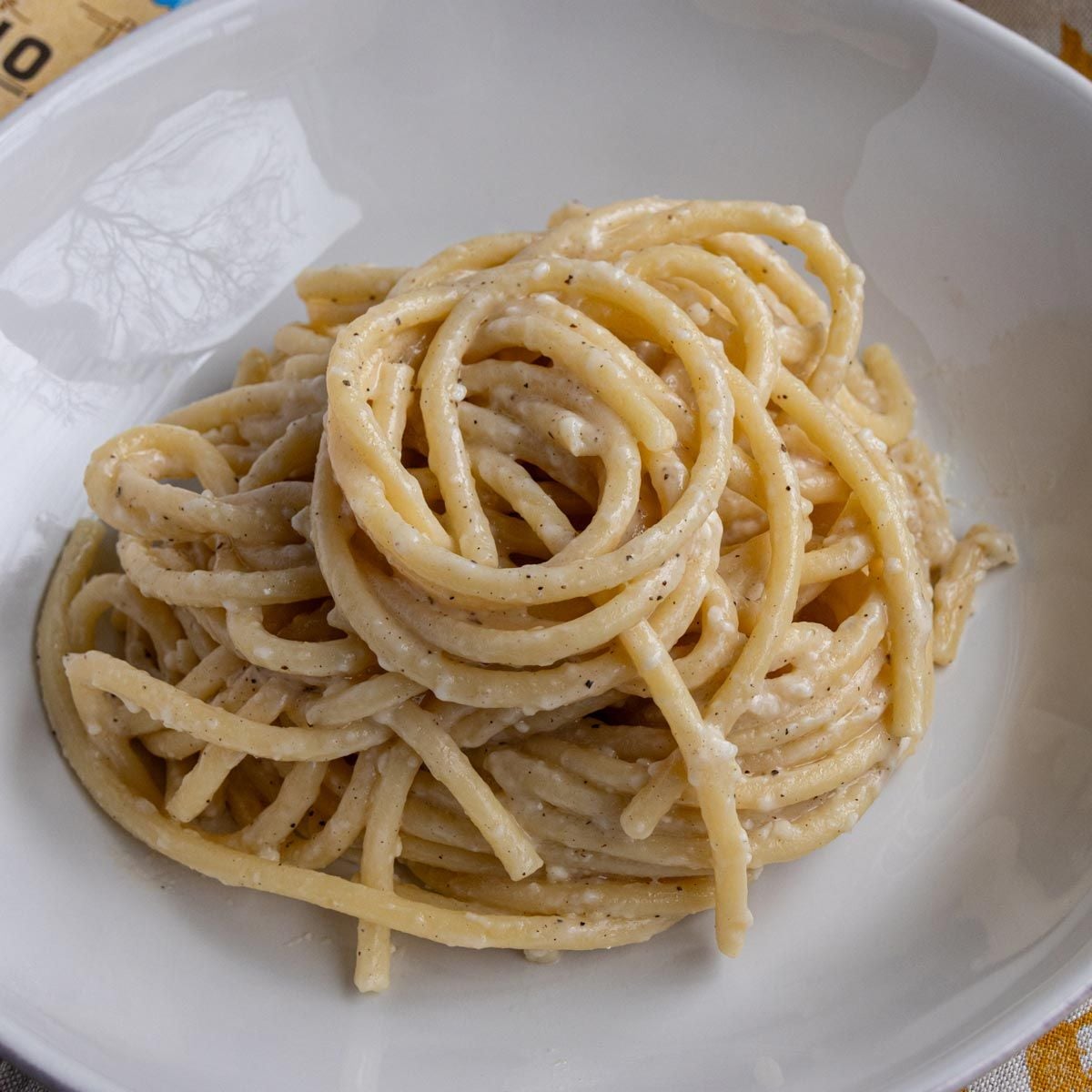 cacio e pepe from bacetti