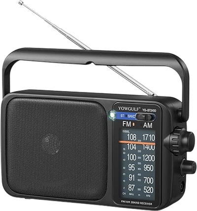 YOWGULF AM/FM Radio with Bluetooth
