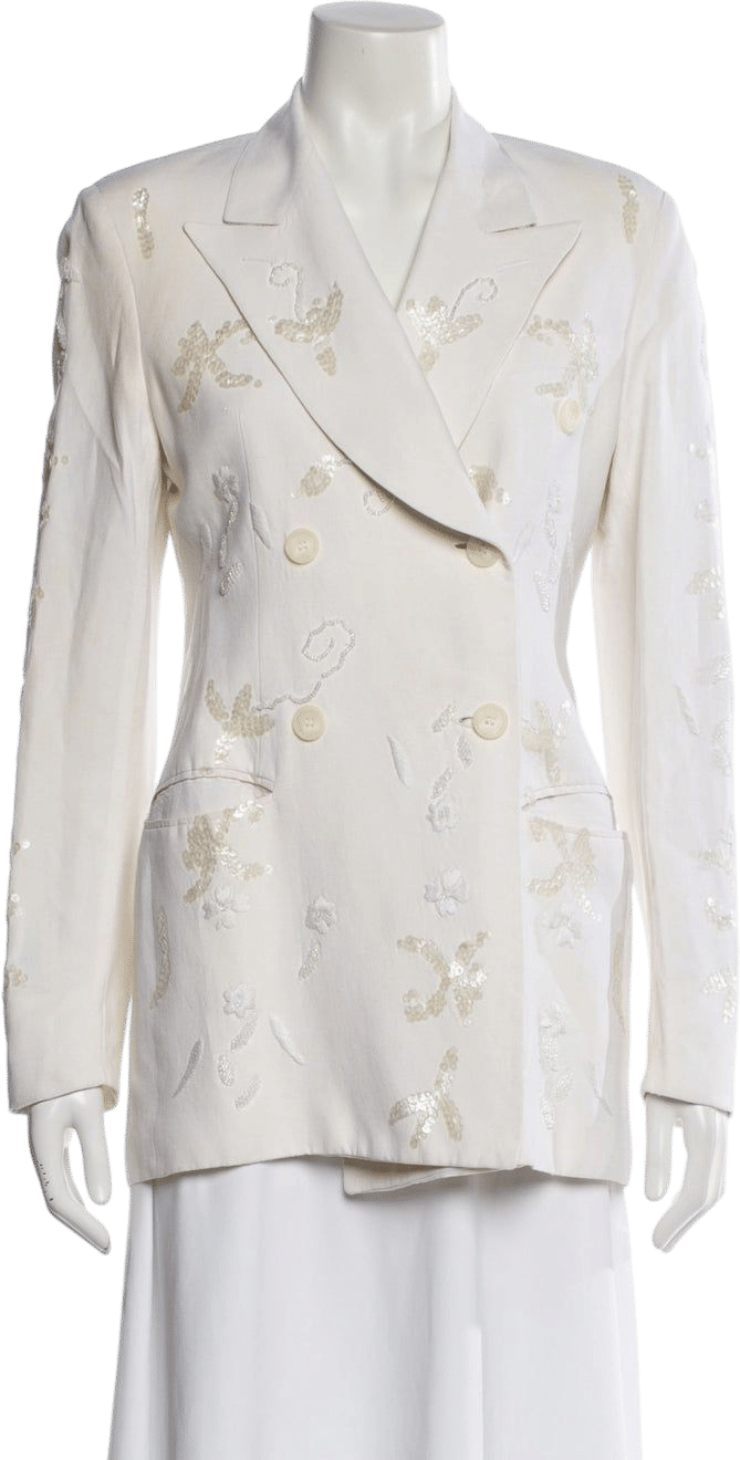 Vintage 1993 Dolce & Gabbana Embroidered Blazer