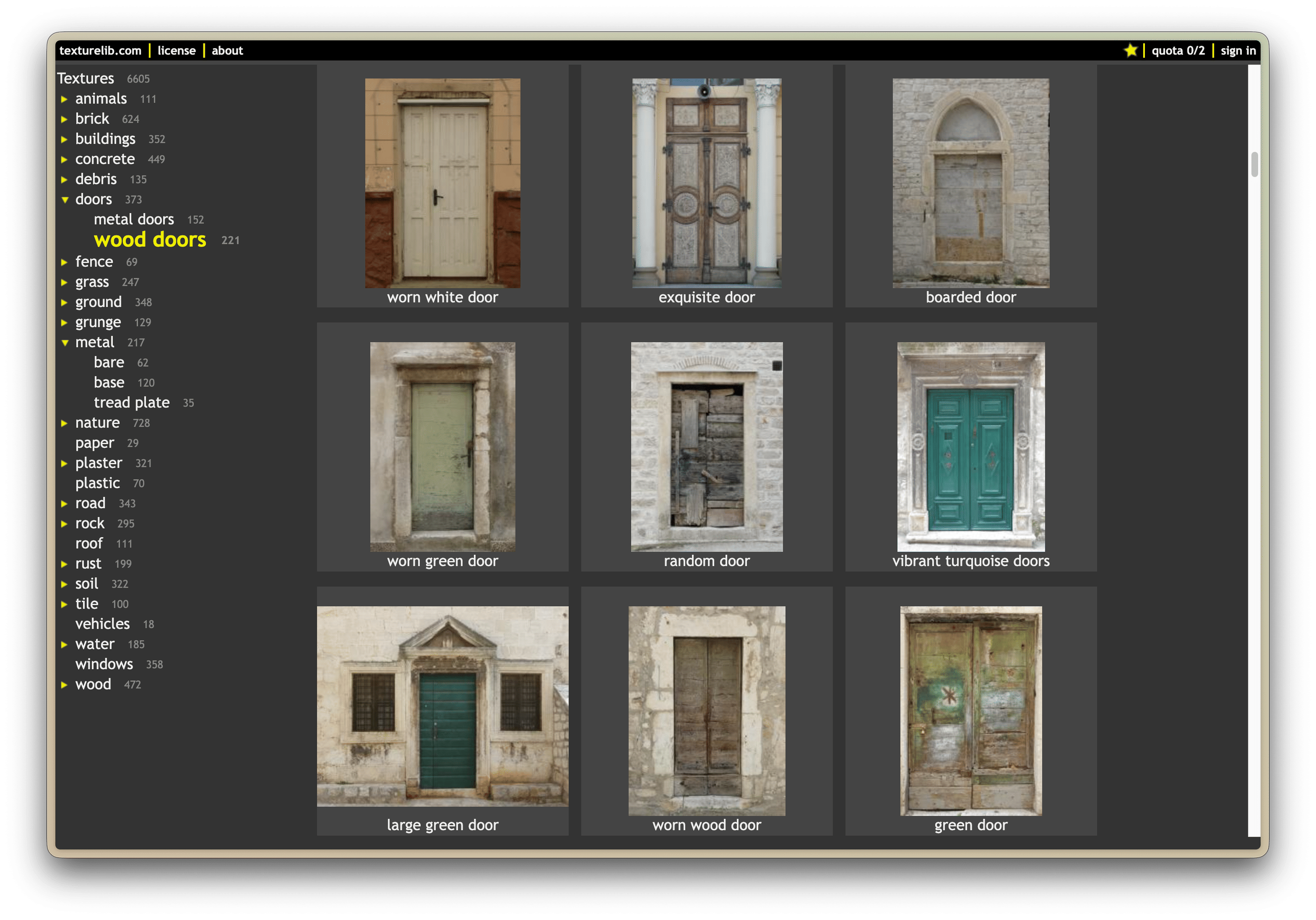Texturelib - free texture library