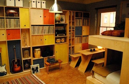 charlie’s apartment in “GIRLS”