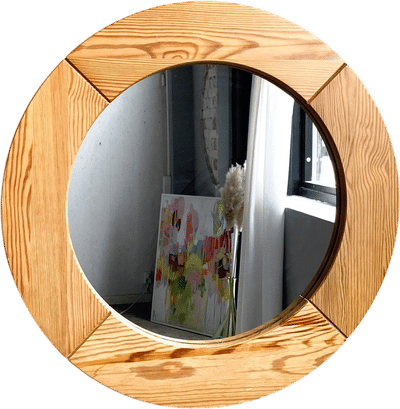 Solid Pine Mirror