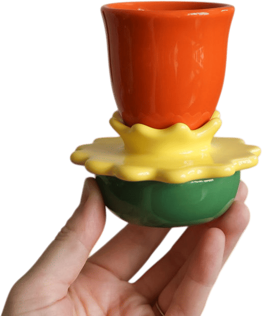 ceramic pill holder